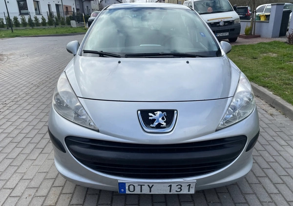 Peugeot 207 cena 10400 przebieg: 233000, rok produkcji 2007 z Darłowo małe 232